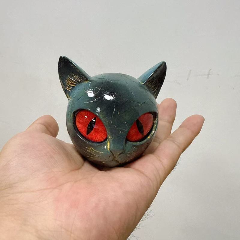 跨境新款树脂猫石|undefined