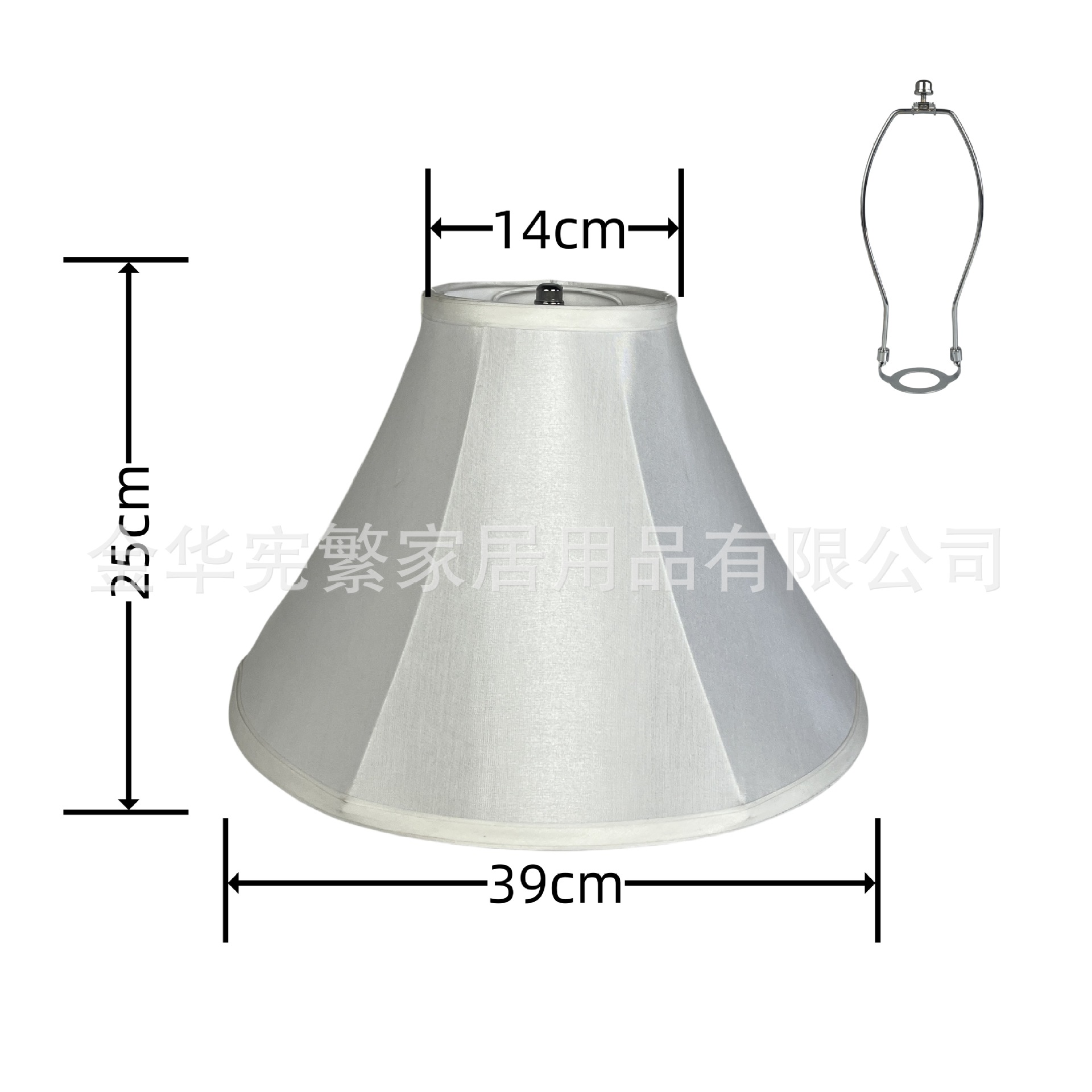 [Xianfan] transfronterizo kd carcasa plegable desmontable americana pequeña lámpara de mesa de hierro redonda lámpara de piso creativa simple