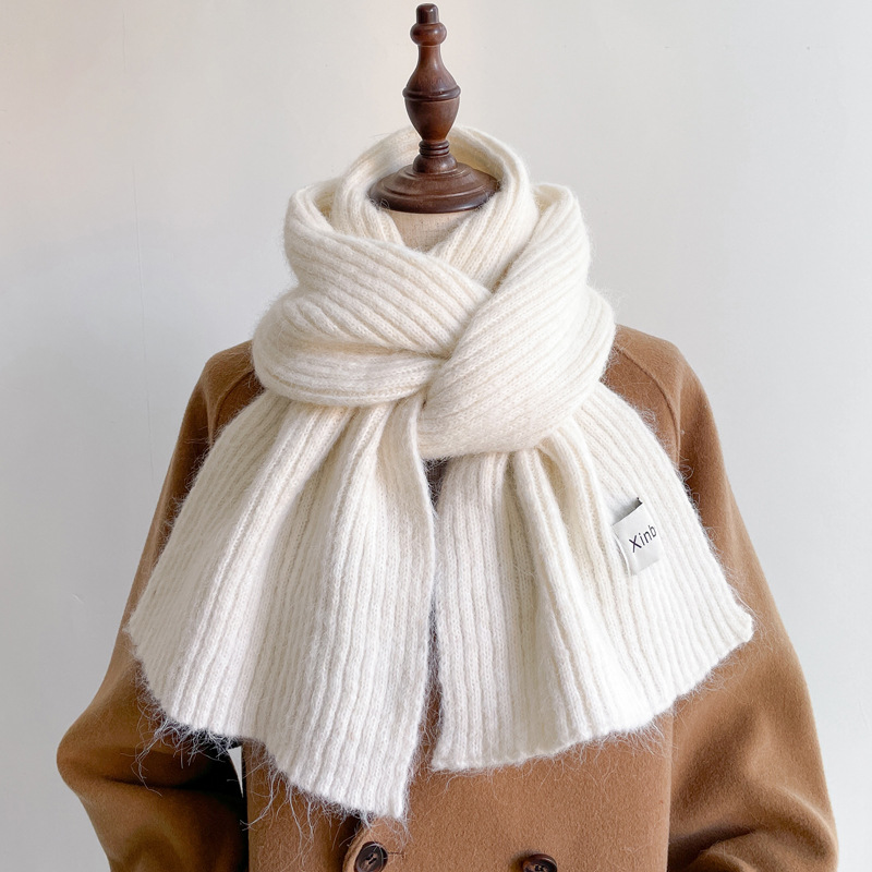 2025新款针织毛线围巾女生秋冬季韩版大少女围脖加厚保暖护颈软糯