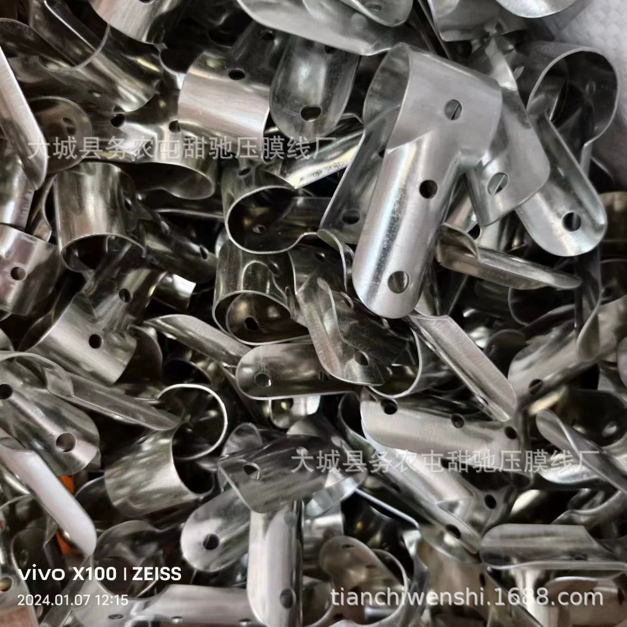 Оптовые аксессуары для теплиц: 25 прямых оцинкованных соединительных карточек для каркаса теплицы, трехсторонние зажимы, Т-образные зажимы