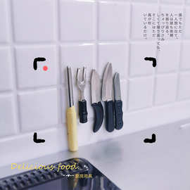 1:12微缩食玩场景玩具模型娃娃屋配件厨房迷你菜刀工具套装 D207