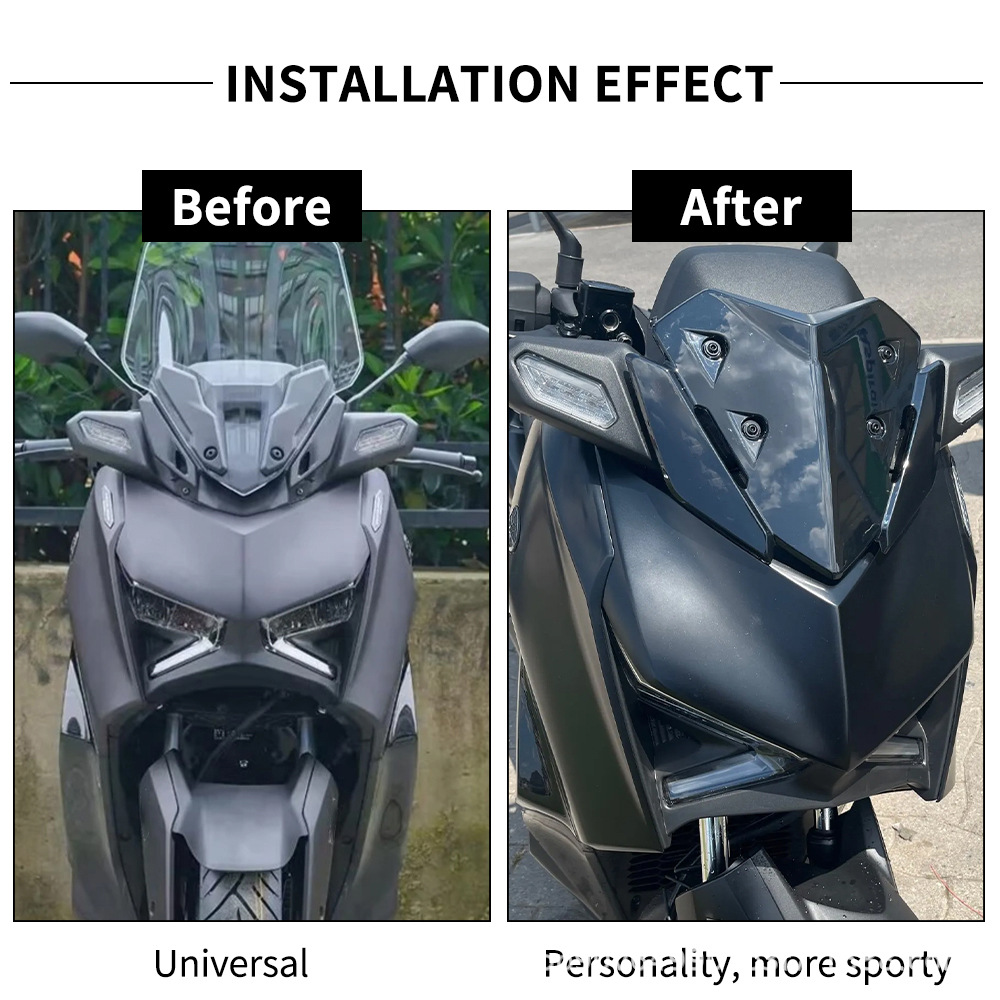Suitable for Yamaha X-MAX 300 23+ modified front windshield fairing for motorcycle touring, sports, and racing, wear-resistant