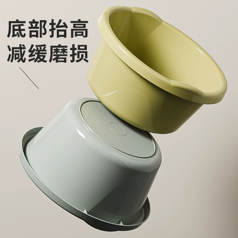 Plastic big washbasin for students for laundry, increased thickness