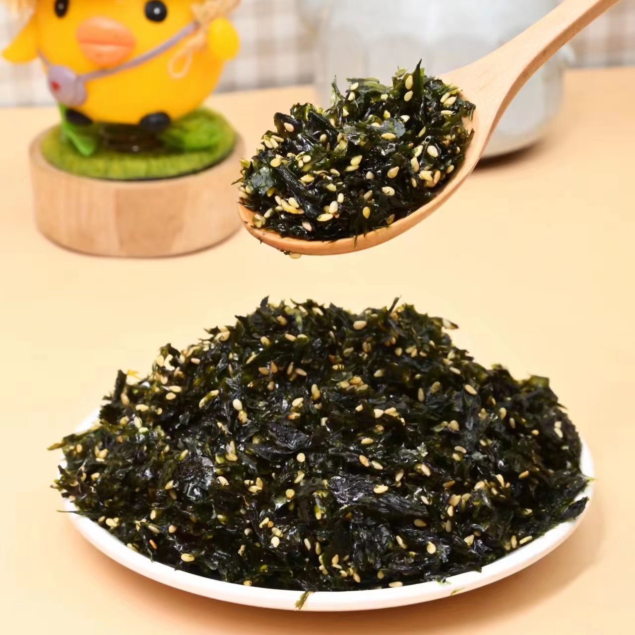 Seaweed and Sesame Mixed Rice Balls for Kids - Korean Style Small Packaging - Baby Daily Rice Mixture with Seaweed Crumbs 250g - Wholesale