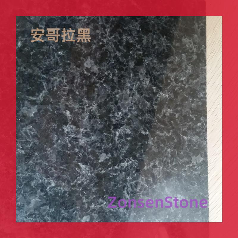 Stone Material Angola Black Granite