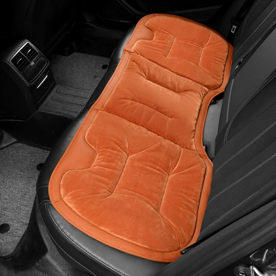 seat cushion seat cushion rear — Wool pad - rear-leaflet-ideal-orange