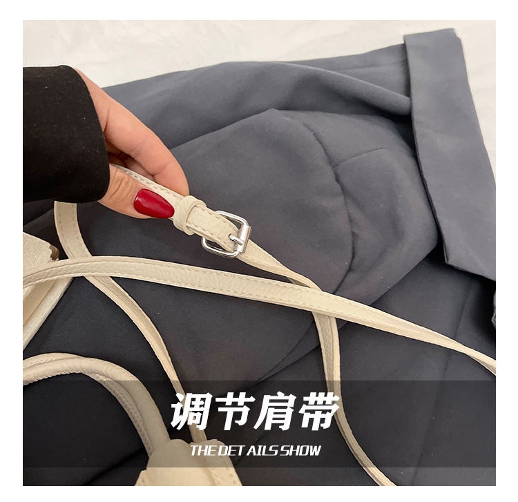 2025 Simple and casual hand-held small bag, new trendy and fashionable commuter crossbody bag, summer vegetable basket bucket bag undefined