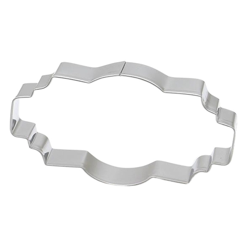 Marco de bendición de borde europeo molde de galleta de acero inoxidable molde de pastel herramienta de modelado de bricolaje fuente transfronteriza