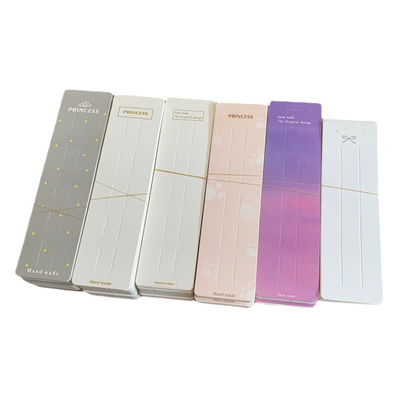 Juego de 100 horquillas para el cabello para niños con clip extendido y base larga, con ranuras para cinco, seis y diez tarjetas.