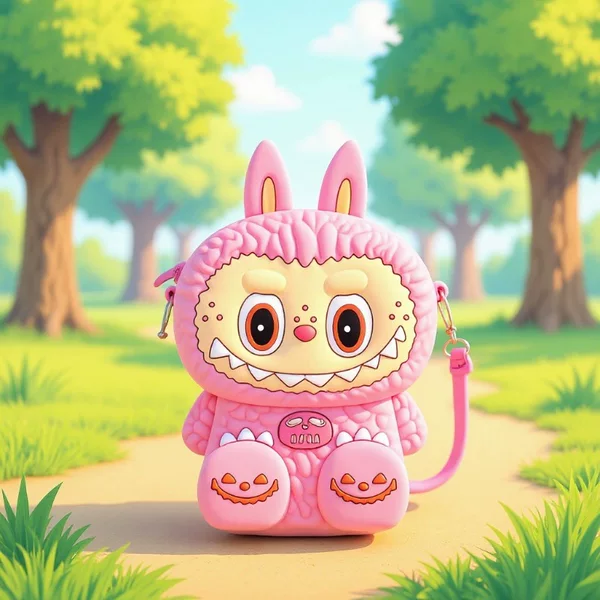 2026 New Style Coin Purse Versatile Shoulder Bag Silicone Bag Children's Cartoon Coin Purse Bubbla Bubble