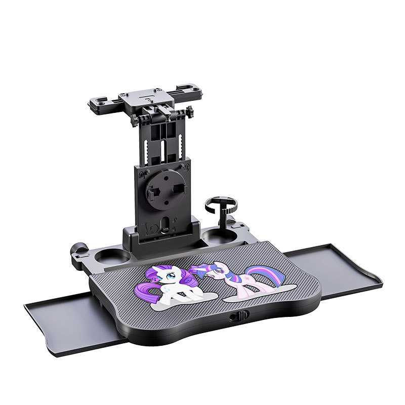 Qìchē – Car table board Back Seat Folding - upgraded-car-table-with-drawer-pink-horse-pad