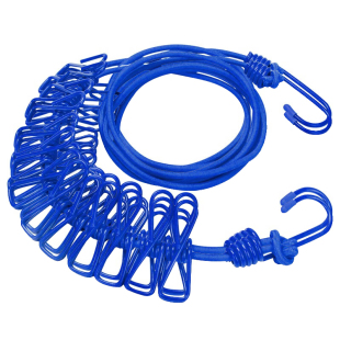 Travel Clothesline Hotel Portable Clothes Drying Tool Outdoor Windproof Balcony Indoor Clothesline No-Drill Travel