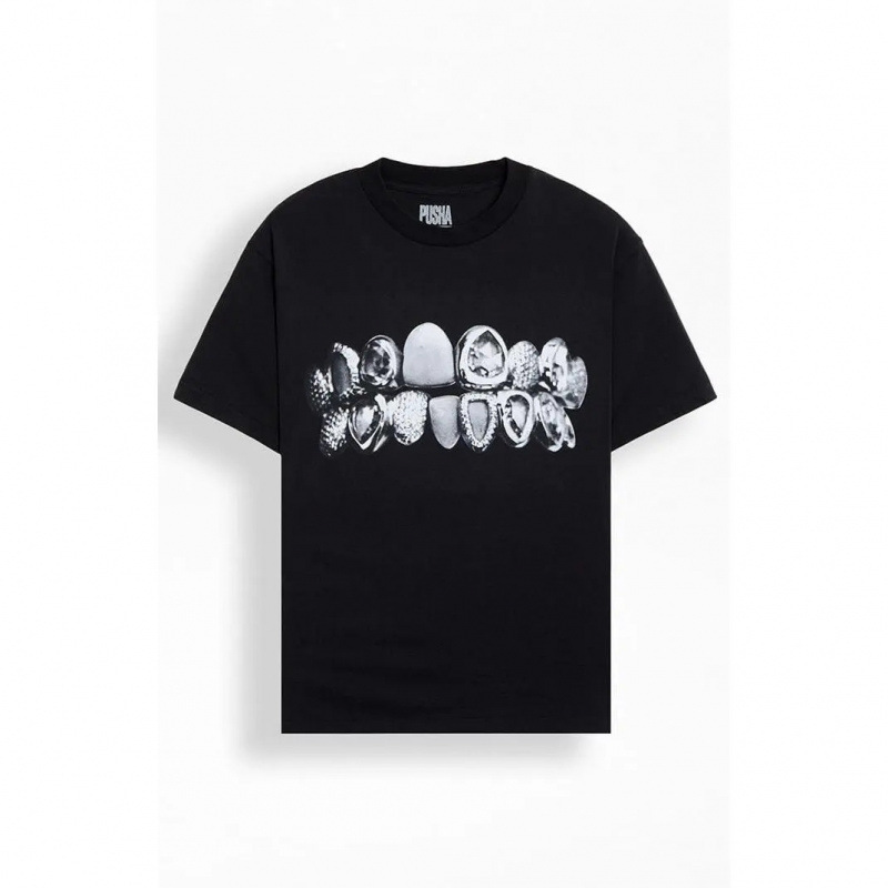 PacSun Men's Pusha T It's Almost Dry T-Shirt - Multicolor PacSun Men's Pusha T It's Almost Dry T-Shirt - Multicolor