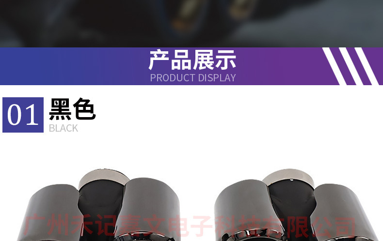 Suitable for 2020-2025 Land Rover Defender Four-Exhaust Pipe Tailpipe Muffler Tail Throat Modification