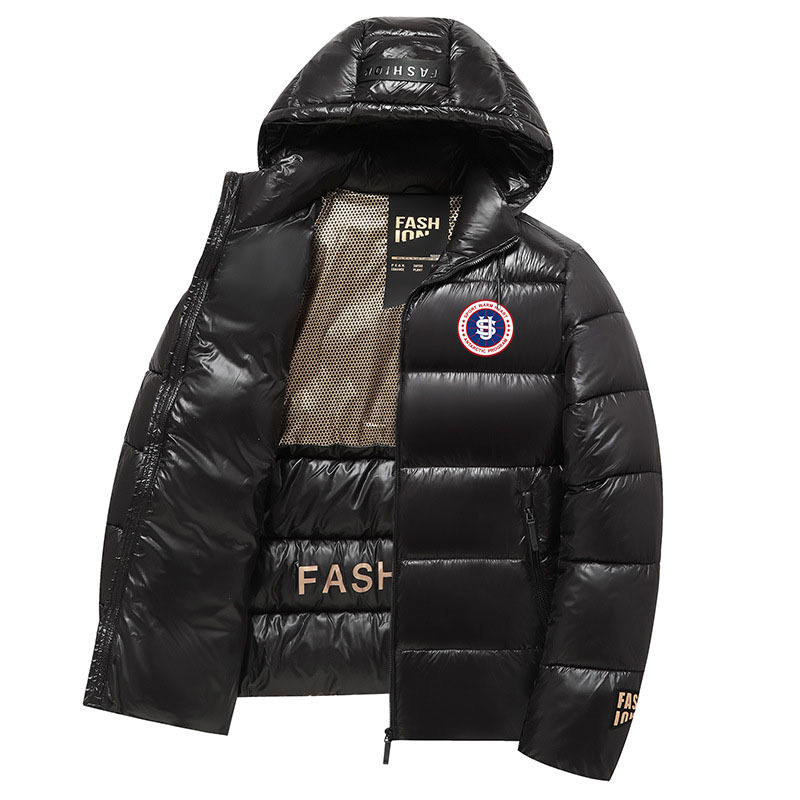 Unisex Oversized Detachable Hood Puffer Jacket Retro Quilted Winter Coat Thickened Polyester Fill Streetwear Essential_voghion.com