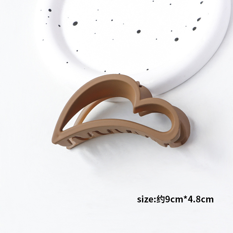 Corea del Sur elegante clip de pelo de las mujeres clip de helado tocado de alto grado horquilla de tiburón clip de pelo grande al por mayor