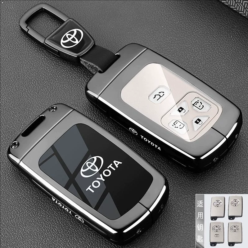 Подходит для автомобильного чехла/обложки ключа Toyota RAV4 старой модели Сенна Prius Previa King Alpha сумка для автомобиля застёжка/замок корпус
