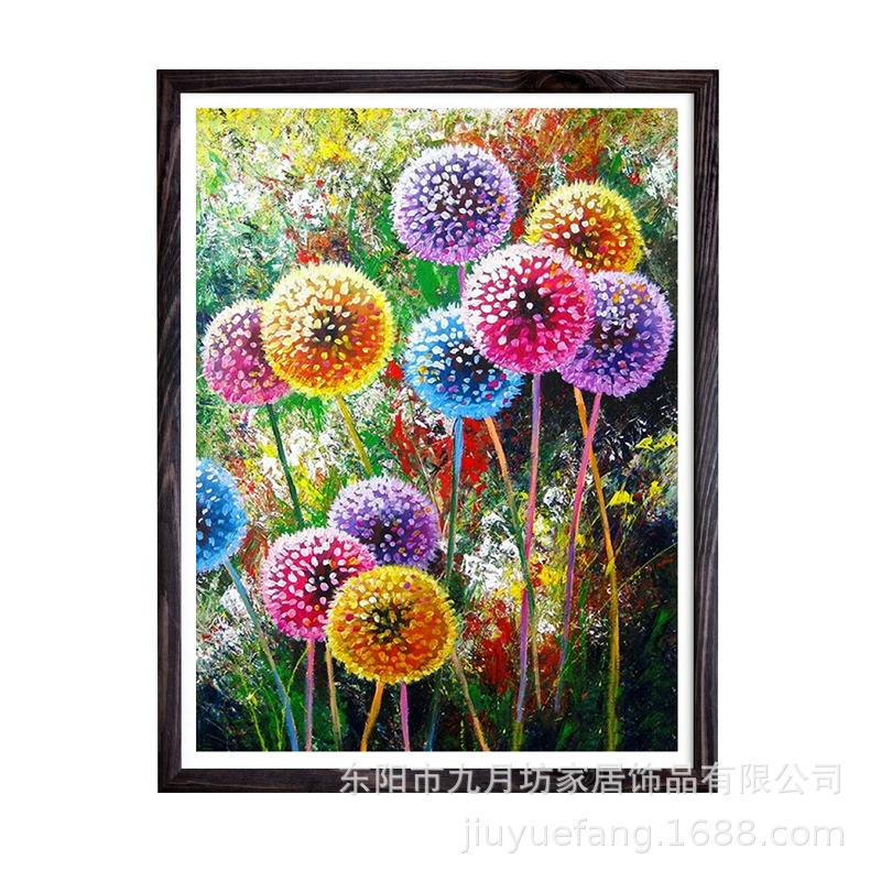 5D алмазная картина (diamond painting) 30×40 см, подсолнух/тигр/пейзаж, полный набор DIY