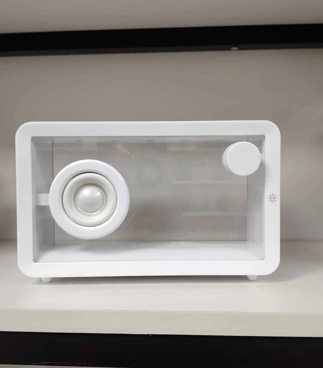 El nuevo altavoz Bluetooth transparente pone regalos de bricolaje a mano para niños RGB luces de ambiente coloridas regalos creativos de escritorio