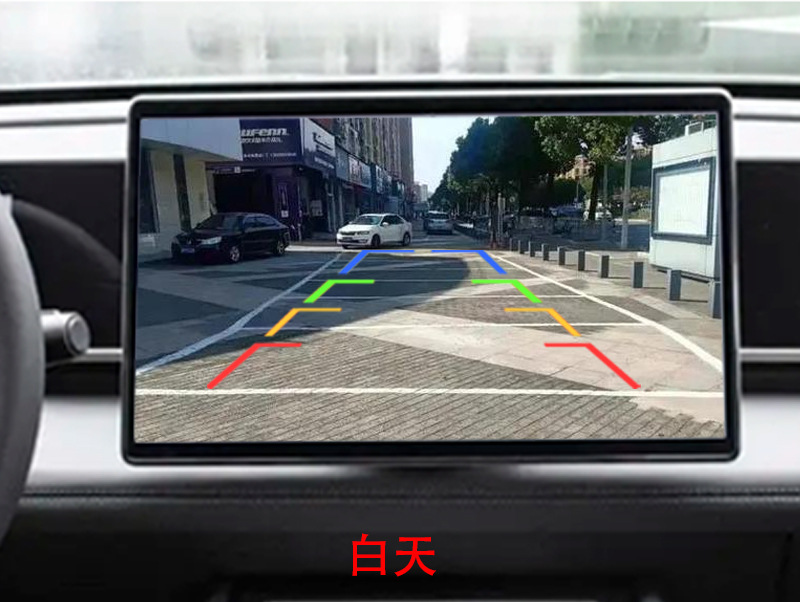 Car-Mounted Reversing Camera Ahd Three-Control Switchable Ccd Fisheye Night Vision Wide-Angle Small Dome Reversing Camera
