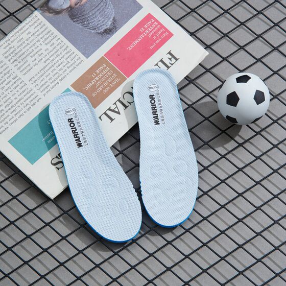 New Thickened Children's Insoles Breathable Sweat Absorbing Sports Shock Absorbing Boys' Girls' Baby Comfortable Soft and Cuttable