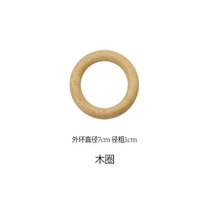 Material didáctico Montessori, kit sensorial de madera de haya para la coordinación ojo-mano, juguete educativo con cuentas, anillos, huevera