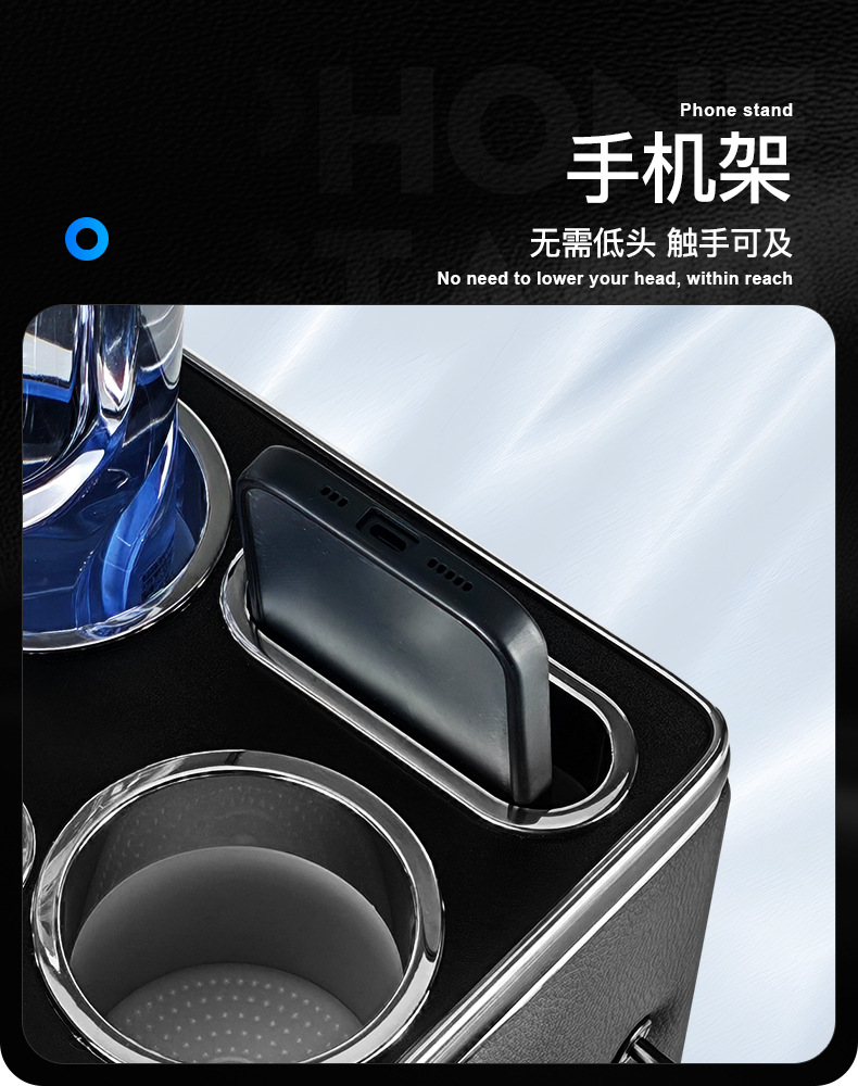 Suitable for Toyota Noah/Voxy Car Armrest Box 60/70/80 Series Special Vehicle Models Modified Storage Box Accessories