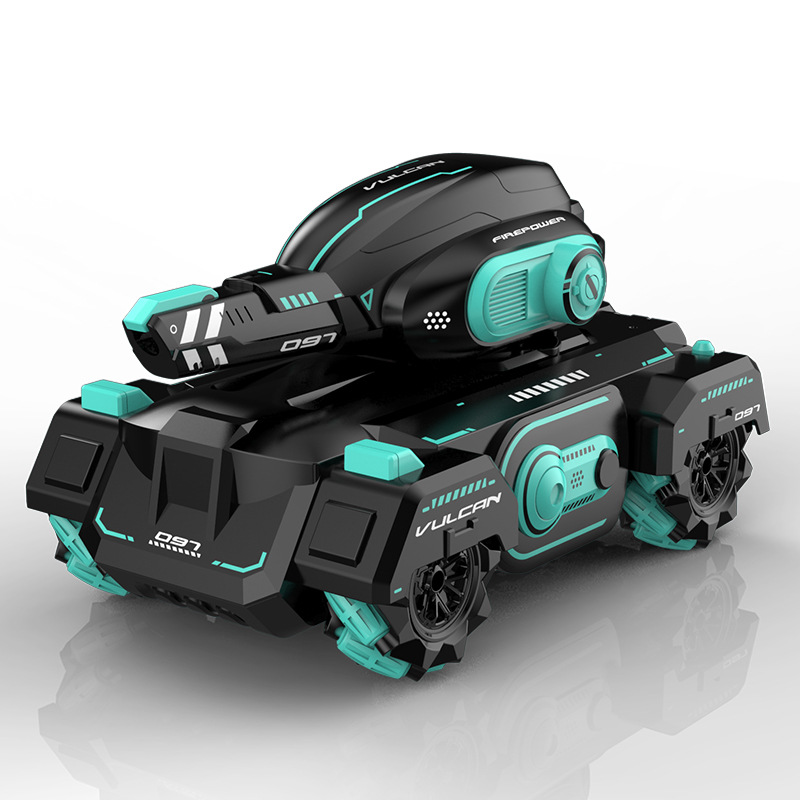 Coche de control remoto eléctrico, coche de tanque de control remoto, bomba de agua, sensor de gestos, coche de juguete con tracción en las cuatro ruedas
