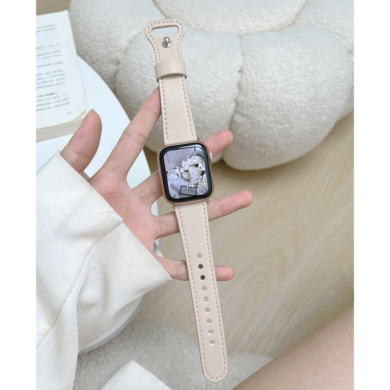 013 타원형 버클 벨트 [살구색] -45mm(8 세대 S8/7 세대 S7) 범용