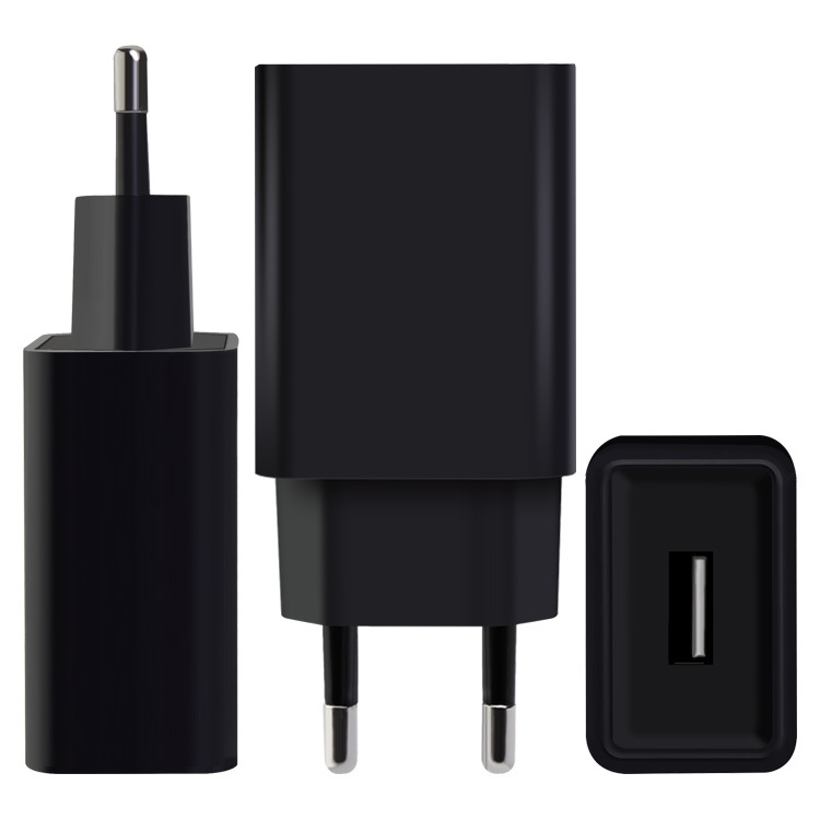 5V2A cabezal de carga de teléfono móvil estándar europeo certificado CE/ROHS cargador estándar europeo adecuado para fuente de alimentación de Android al por mayor