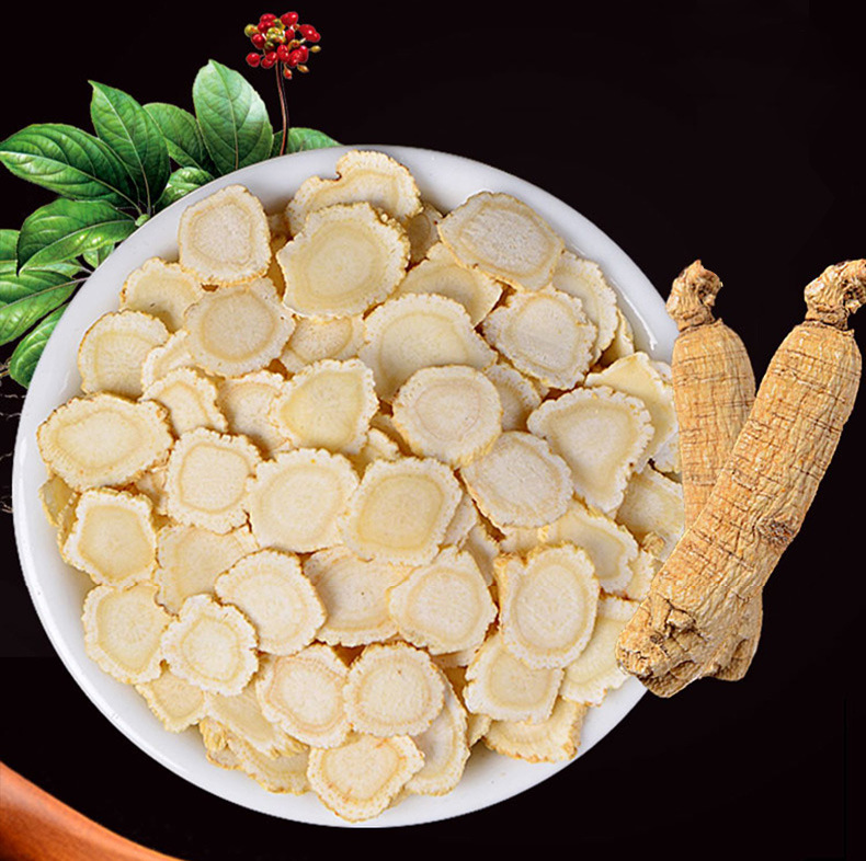 American Ginseng Slices Xi Yang Shen 500g Dried Root Slices for Tea and Cooking overview