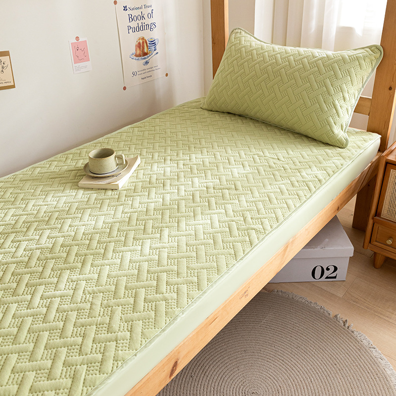 Tejido algodón-fruta verde