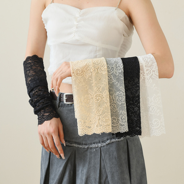 summer lace long sleeves
