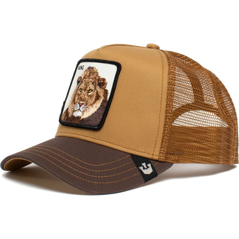 [Comercio exterior caliente] gorra de béisbol animal dibujos animados protección solar malla bordado conductor negro leopardo Gallo Lobo sombrero