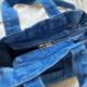 Ins Japanese-style Harajuku Girl Single-shoulder Crossbody Bag Women's Korean-style Chic Retro Casual All-match Hand-carried Denim Bag