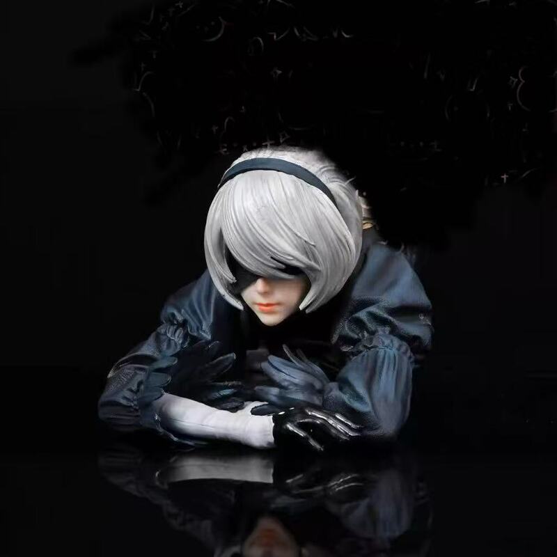 NieR: Automata Large 2B Figure 1/4 Scale Beautiful Girl Doll Boxed Anime Figurine Model Wholesale