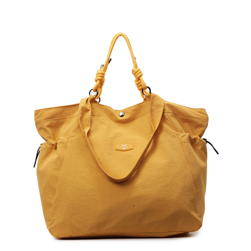 Bolsa de viaje de nylon lavable de gran capacidad nueva moda ocio universal bolsa de hombro de mujer