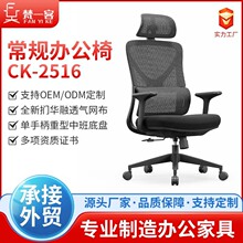 跨境爆款网布办公椅家用人体工学电脑椅职员会议旋转办公椅定制