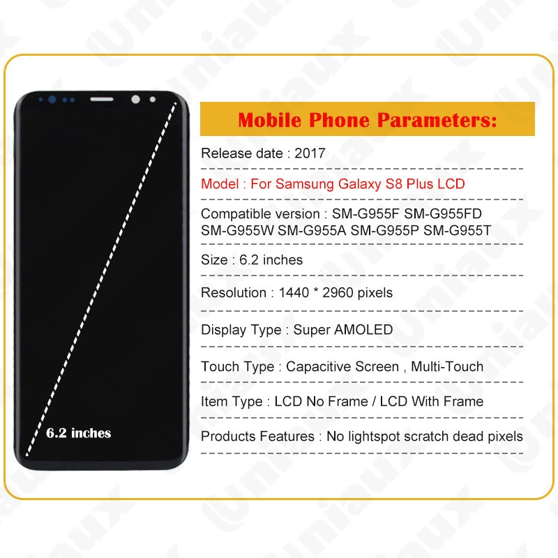Подходит для Samsung S10 Lite / G770 — сборка экрана, оригинальный LCD-дисплей, внутренний и внешний интегрированный экран