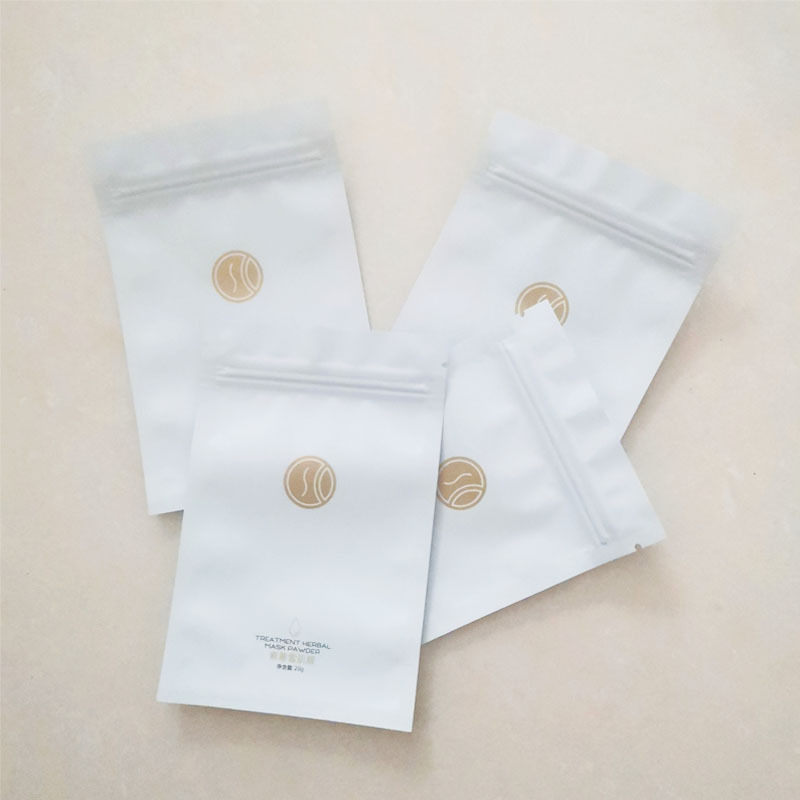 面膜袋子定 做铝箔袋面膜粉小袋子医用冷敷贴茶包复合包装袋金色