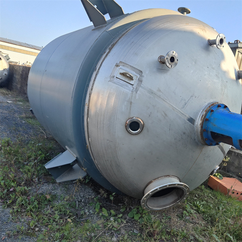 处理二手不锈钢反应釜  工业真空釜设备  化工电加热反应装置