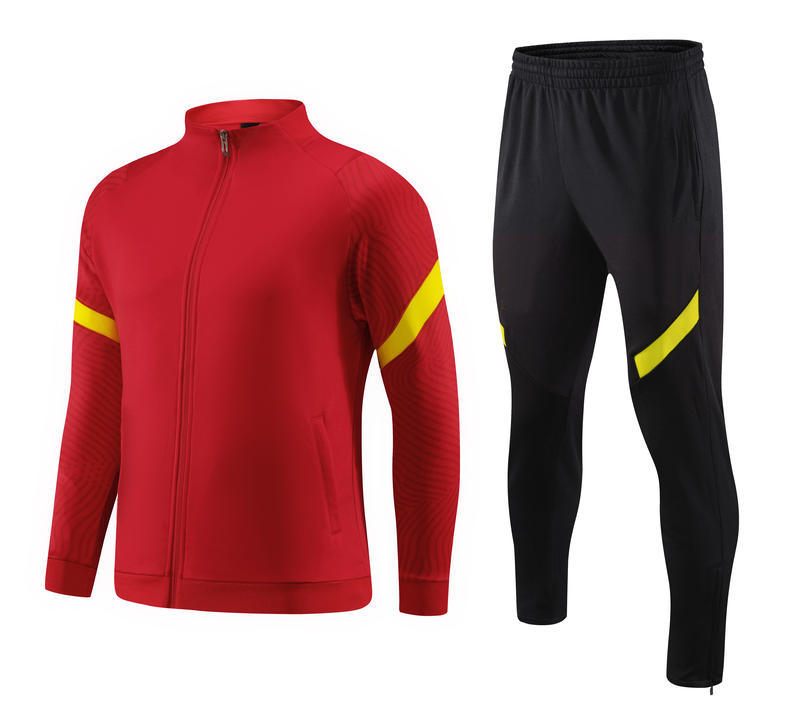 Trajes de entrenamiento de fútbol hombres de manga larga otoño-invierno marca número de entrenamiento de fútbol equipo de equipo de fútbol chaqueta de manga larga