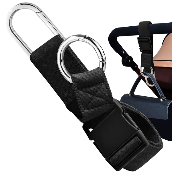 Elastic D-Shaped Buckle Luggage Strap Travel Accessory Frees Your Hands