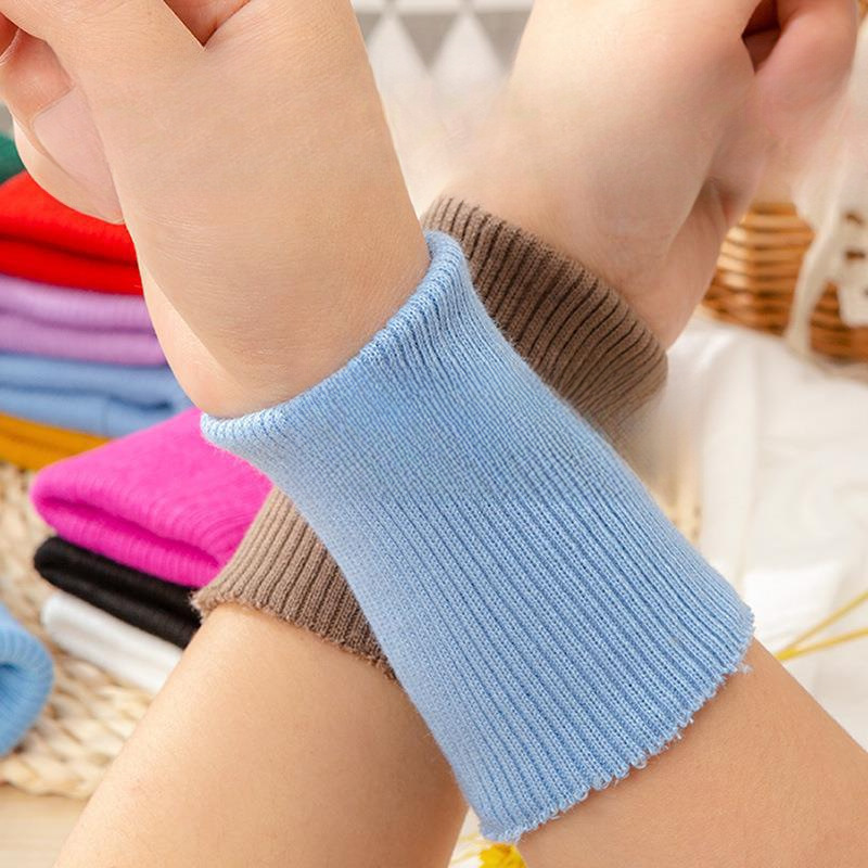 커프 스레드 어린이 코트 패브릭 커프 엘라 스토믹 니트 패브릭 바지 리빙 액세서리 다운 재킷