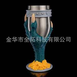 跨境龙爪金币造型奇幻酒杯 魔幻史诗风饮酒容器159