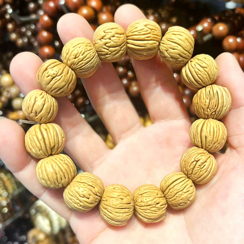 Оригинальная персиковая сердцевина с верёвочной pattern willow пуповинный вертикальный тыквенный насос Тайханшань грецкий орех ниша браслет прилавок