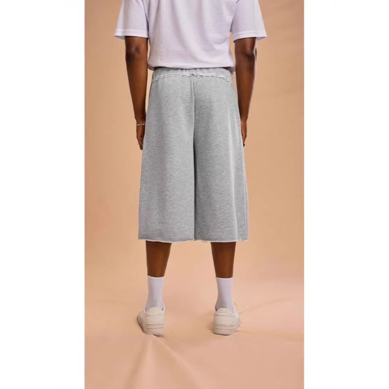 Cross-Border Foreign Trade Shein's Best-Selling Model Forever 21 Men's Gray Casual Loose Mid-Length Sports Shorts Cross-Border Foreign Trade Shein's Best-Selling Model Forever 21 Men's Gray Casual Loose Mid-Length Sports Shorts