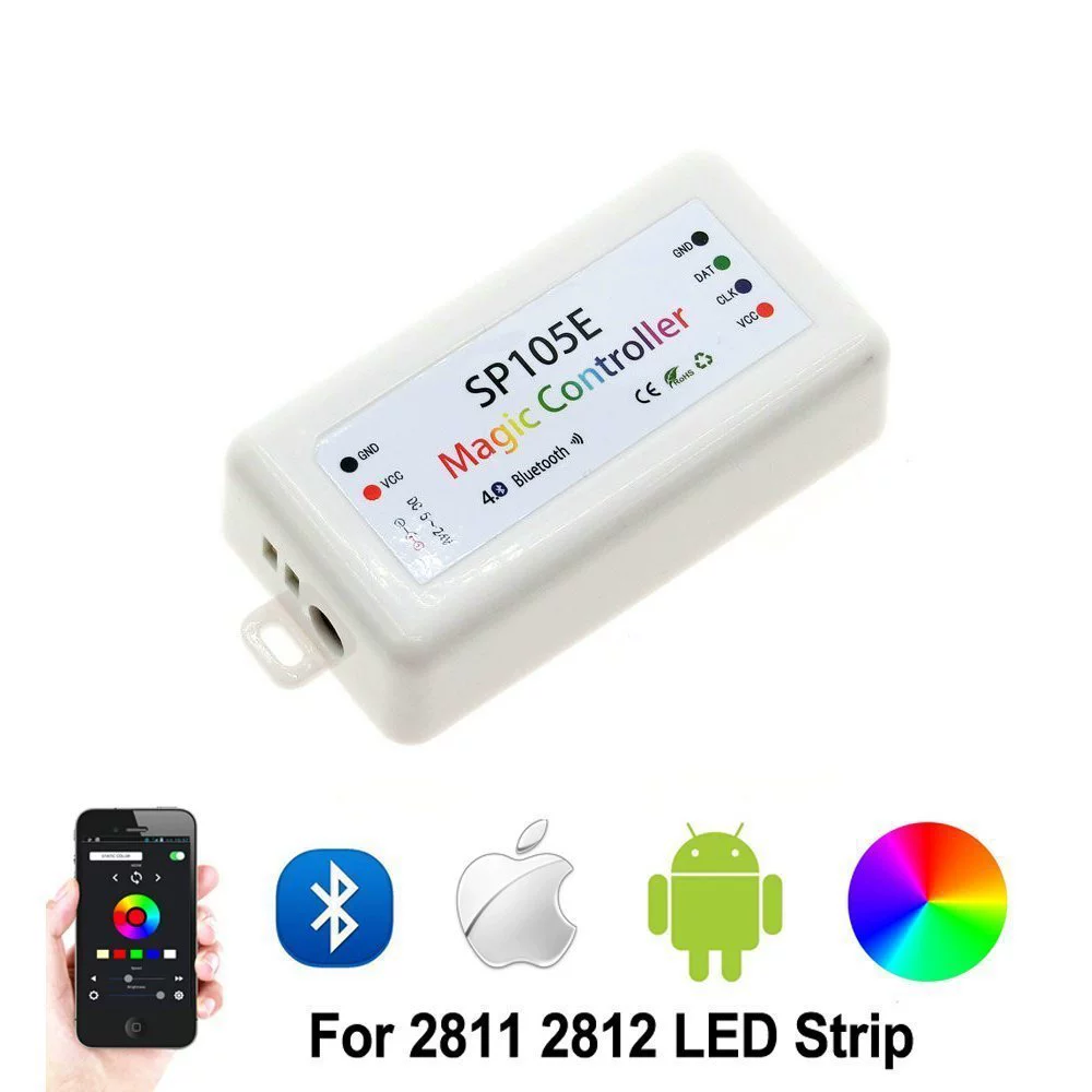Лампа, мобильный телефон, контроллер, bluetooth, 5v, 24v