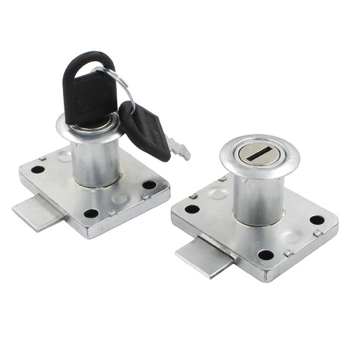 Old-fashioned office drawer lock cabinet lock furniture cabinet lock extended double door lock counter lock latch bolt lock