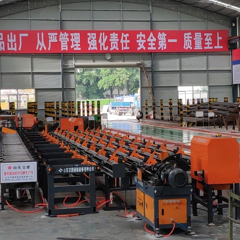 数控锯切套丝打磨生产线 钢筋墩头打磨机 钢筋笼套丝连接专用